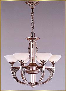 Alabaster Chandeliers Model: RL 1602-68